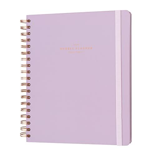 Photo 1 of Kokonote Purple Planner 2024 Weekly Planner | 8.3" X 9.8" | August 2023 - December 2024 | Daily Weekly and Monthly Planner 2024 | Hardcover Agenda wit
