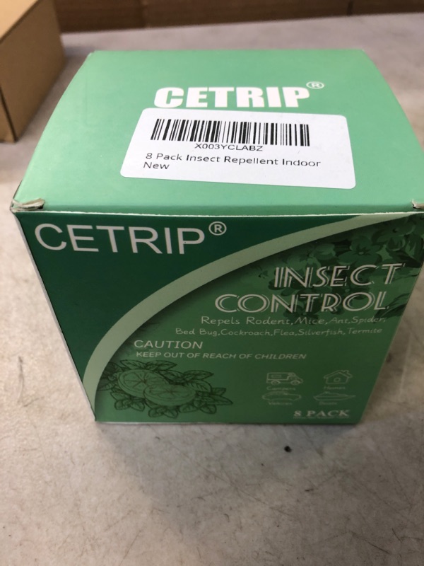 Photo 2 of CETRIP 8 Pack Insect Repellent,Spider Repellent for House Indoor,Ant Repellent Indoor,Peppermint Pest Repellents, Indoor Pest Control,Repels Rodent,Mice,Spider,Ants,Cockroach,Bed Bug