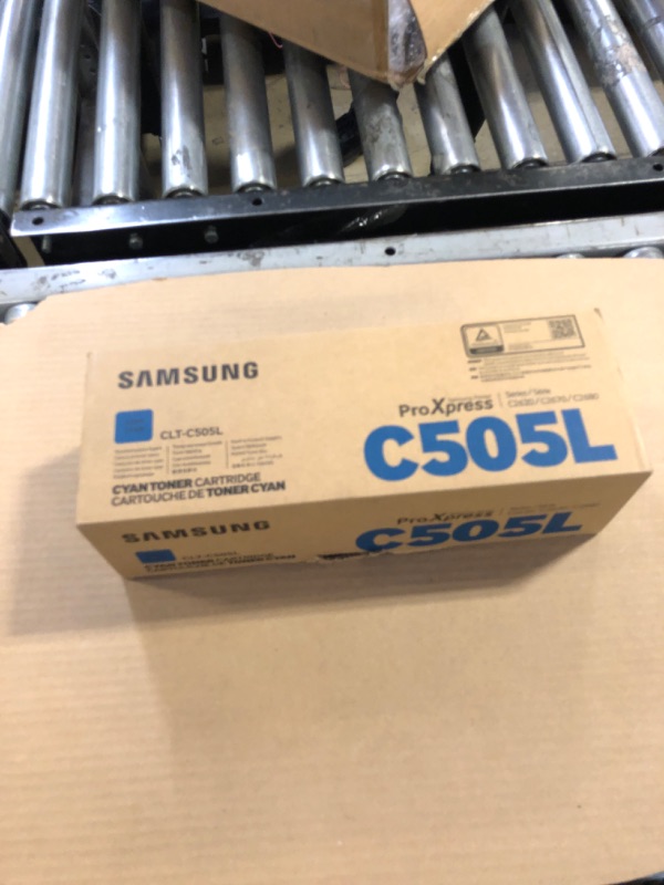 Photo 2 of Samsung High Yield Toner Cartridge - Cyan (FACTORY SEALED)