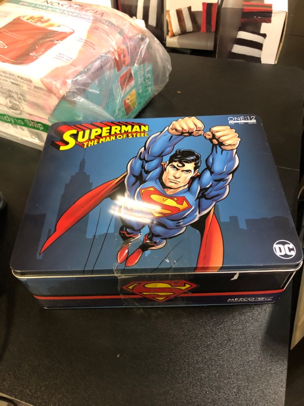 Photo 2 of Mezco Superman One:12 DC Comics Man of Steel Detailed Plastic Action Figure Manufacturer