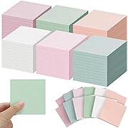 Photo 1 of Harloon 120 Pads Sticky Notes, 3 x 3 Inch, Morandi Self Stick Notes Memo Pads Small Note Pads for Office School Home Supplies, 50 Sheets/Pad