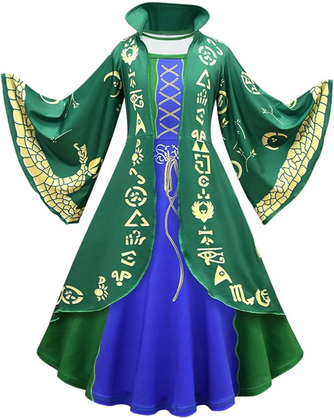 Photo 1 of Sanderson Sisters Costume Kids Girl Halloween Dress up Hocus Pocus Costume  5-9 yrs old