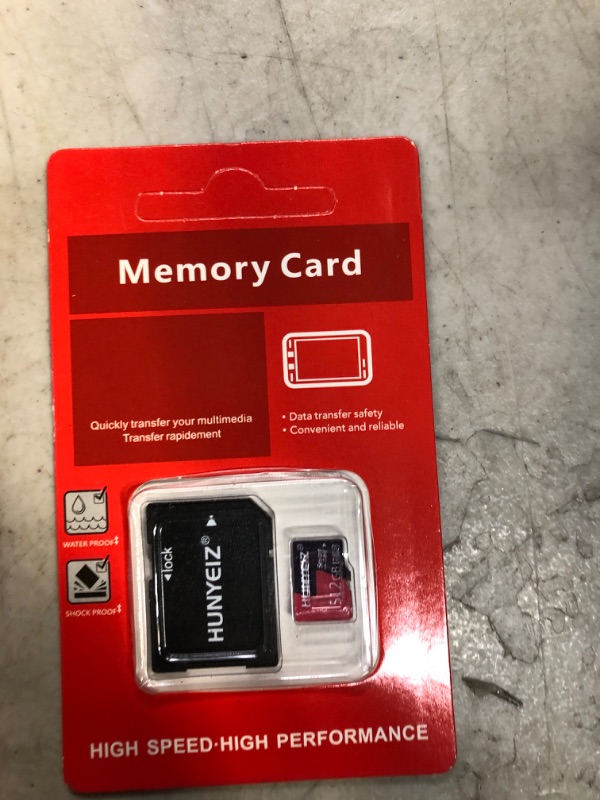Photo 1 of 512GB Micro SD Card with Adapter Fast Speed TF Card Class 10 with Adapter for Android Smartphone,Tablet and Other Devices