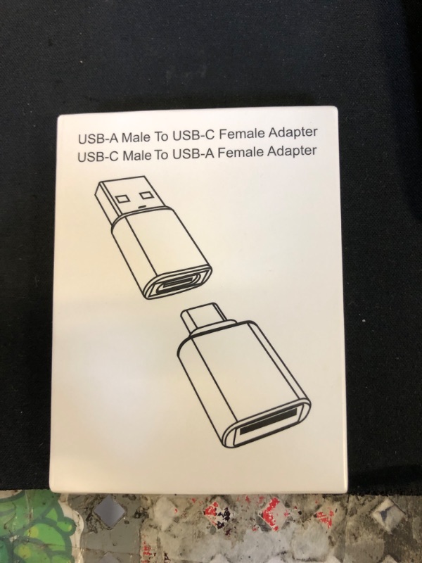 Photo 2 of Temdan [4 Pack] USB C to USB Adapter,?2*USB-C to USB-A?&?2*USB-A to USB-C? Female Adapter SuperSpeed Data Transfer & Fast Charging - Compatible with Laptop, PC, Charger, USB to USB c Adapter-Black