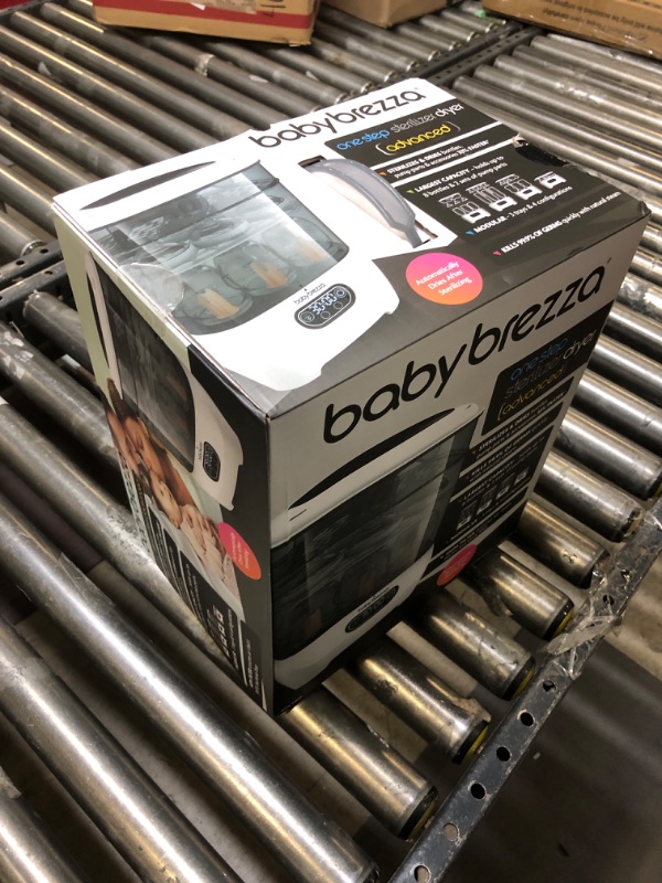 Photo 1 of Baby Brezza Baby Bottle Sterilizer and Dryer Advanced – Electric Steam Sterilization Machine – Universal Sterilizing for All Bottles: Plastic + Glass + Pacifiers + Breast Pump Parts - HEPA Filtration