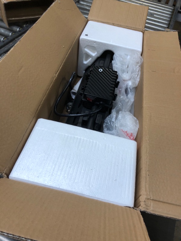 Photo 1 of Star Patio Electric Patio Heater with Remote, Wall Mounted, Outdoor Ceiling Patio Heater, Outdoor Heaters, Infrared Heater, Hanging Patio Heater, Industrial Black, STP2020-A-RM N1