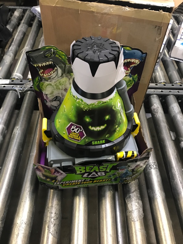 Photo 2 of Beast Lab – Shark Beast Creator. Add Ingredients & Follow The Experiment's Steps to Create Your Beast! with Real Bio Mist & 80+ Lights, Sounds and Reactions – Shark Style May Vary Sharks