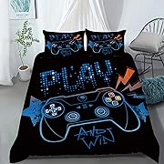 Photo 1 of AILONEN Gamer Bedding Sets for Boys, Gaming Duvet Cover Set Twin Size,Boys Video Games Comforter Cover