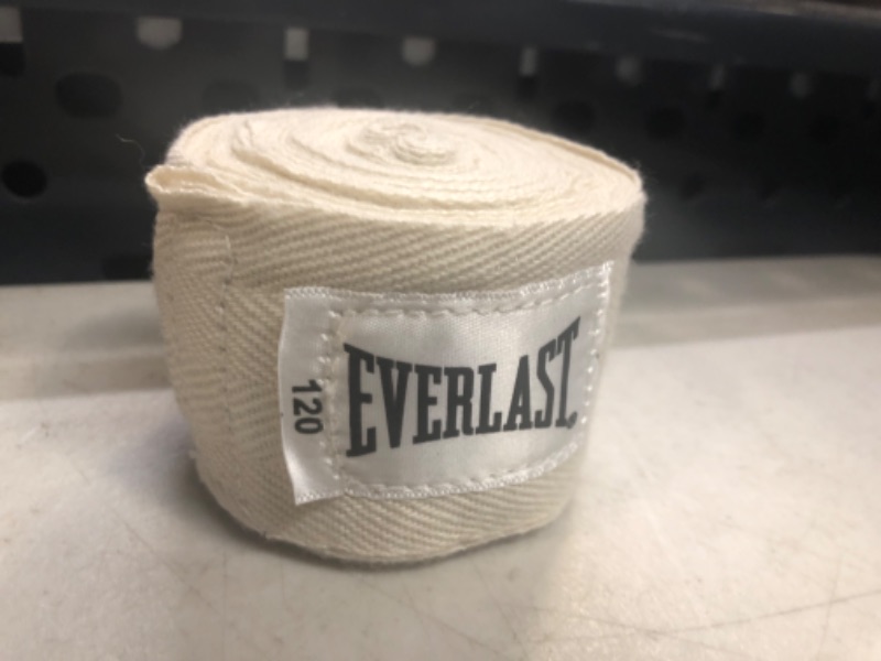 Photo 2 of Everlast 4455PU Handwraps Natural 120"Everlast 4455PU Handwraps Natural 120"