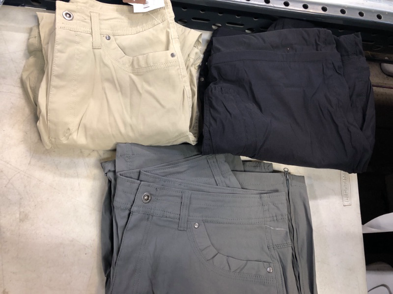 Photo 1 of 3Pack  Marino Bay Mens  Flat Front Convertible Trail Hiking Cargo Pants Various Size 