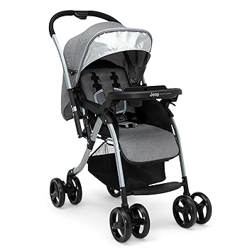 Photo 1 of Jeep Unlimited Reversible Handle Stroller, Grey Tweed
