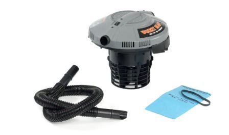 Photo 1 of 5 Gallon 1.75 Peak HP Wet/Dry Shop Vacuum Powerhead with Filter Bag and Hose (compatible with 5 Gal. Homer Bucket)
