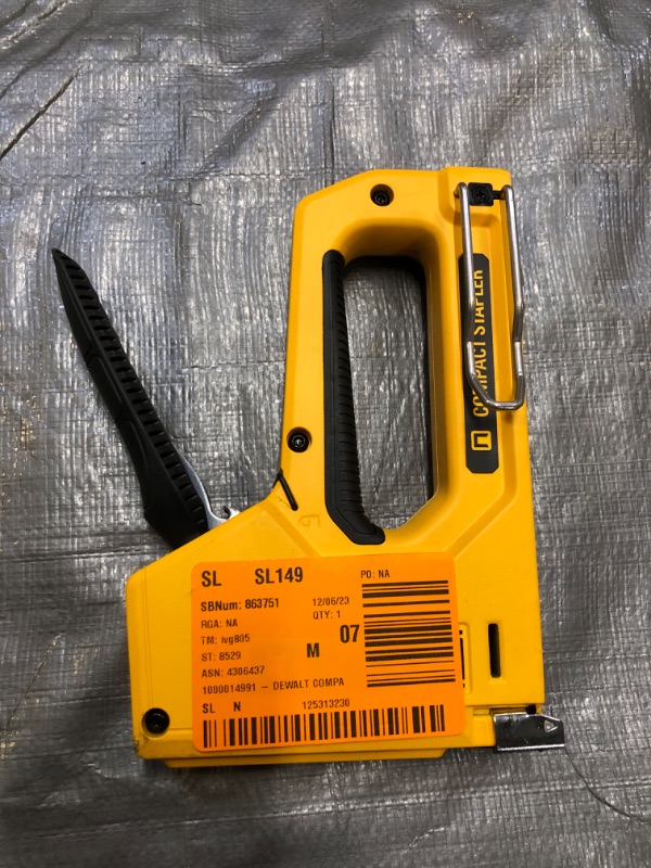 Photo 2 of 4 in. Heavy-Duty Compact Staple Gun
