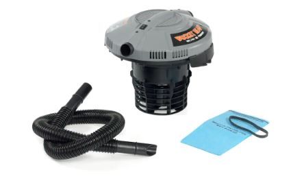 Photo 1 of 5 Gallon 1.75 Peak HP Wet/Dry Shop Vacuum Powerhead with Filter Bag and Hose (compatible with 5 Gal. Homer Bucket)
