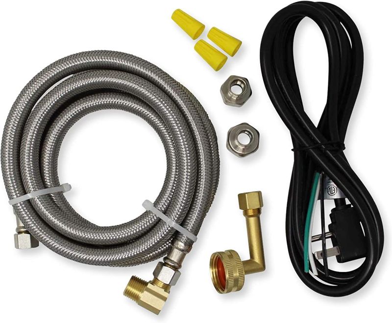 Photo 1 of 5 ft. 4 in. 16/3 3-Wire Dishwasher Power Cord Kit
