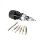 Photo 1 of 12-in-1 Quick Load Ratcheting Stubby Screwdriver Set
