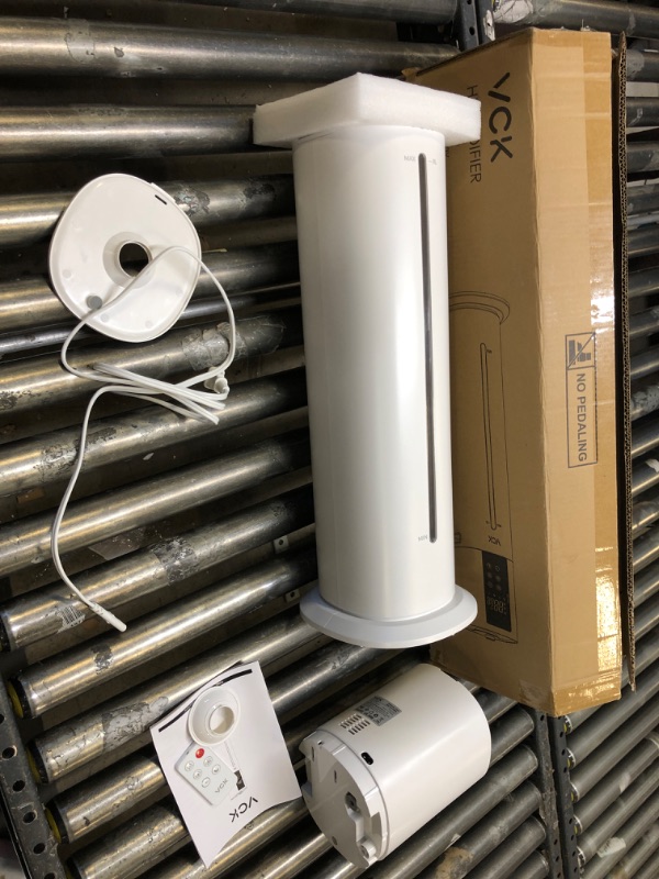 Photo 1 of 9L Humidifiers for Large Room,VCK Ultrasonic Cool Mist Top Fill Humidifier with Essential Oil Tray,3 Mist Speed,360°Nozzle,Timer, Customize humidity for Baby Adults Home School Office Plants