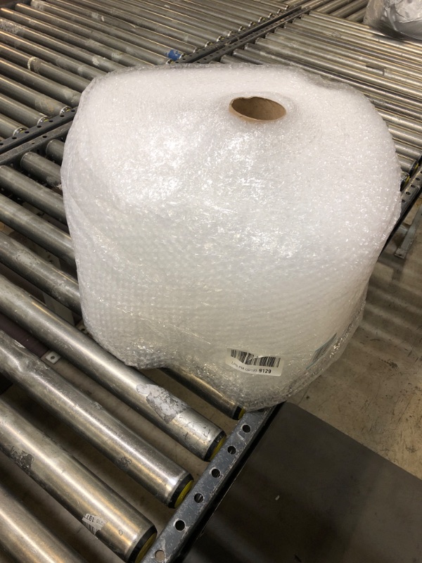 Photo 2 of Amazon Basics Perforated Bubble Cushioning Wrap - Small 3/16", 12-Inch x 175-Foot Long Roll & Amazon Basics Moving Boxes - Large, 20"x20"x15"/12 pack