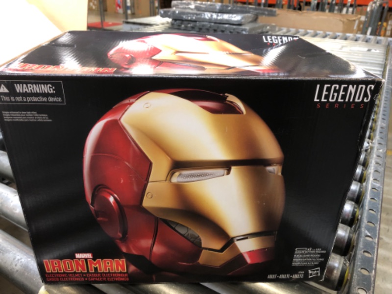 Photo 3 of Avengers Marvel Legends Iron Man Electronic Helmet - Multicolor Characters