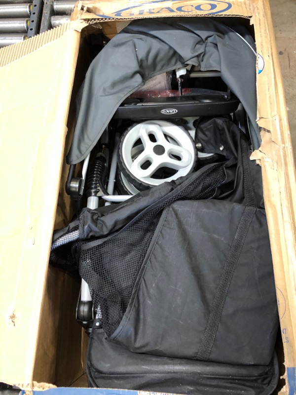 Photo 1 of Graco DuoGlider Double Stroller | Lightweight Double Stroller with Tandem Seating, Glacier