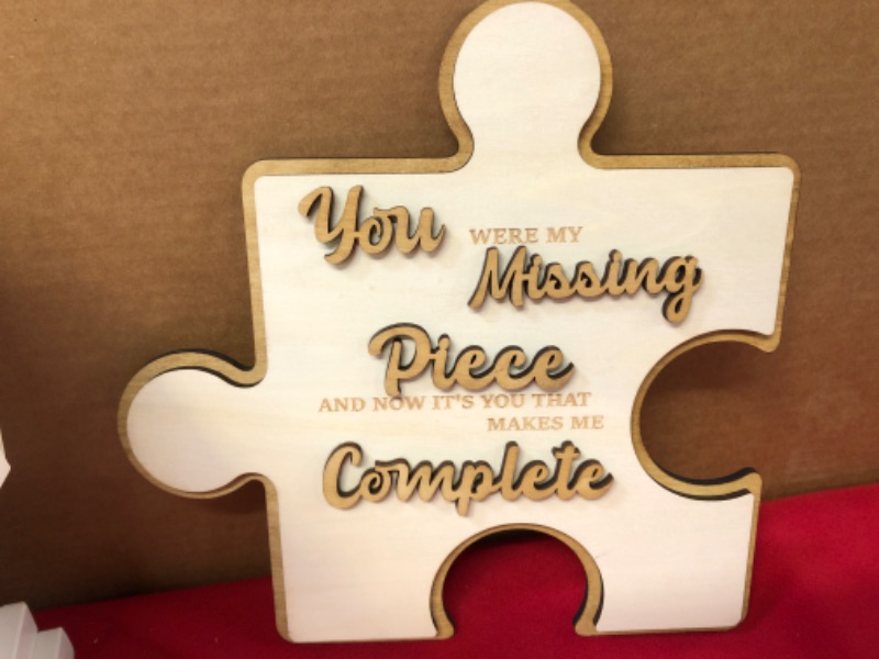 Photo 1 of 14pcs-- Small Puzzle Sign 