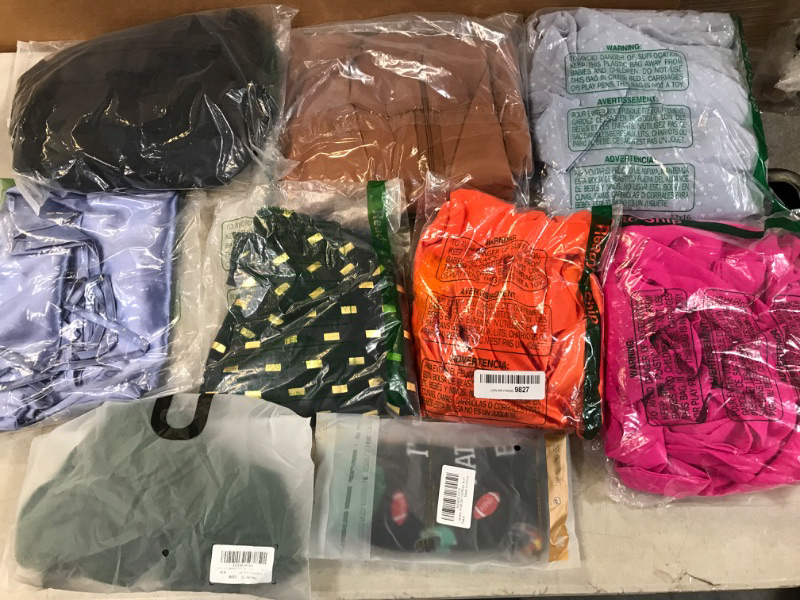 Photo 1 of BAG LOT OF MISC CLOTHING (SIZES VARIES)