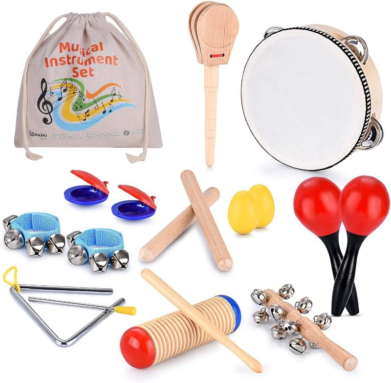 Photo 1 of BOXIKI KIDS MUSICAL INSTRUMENT 5 PC SET