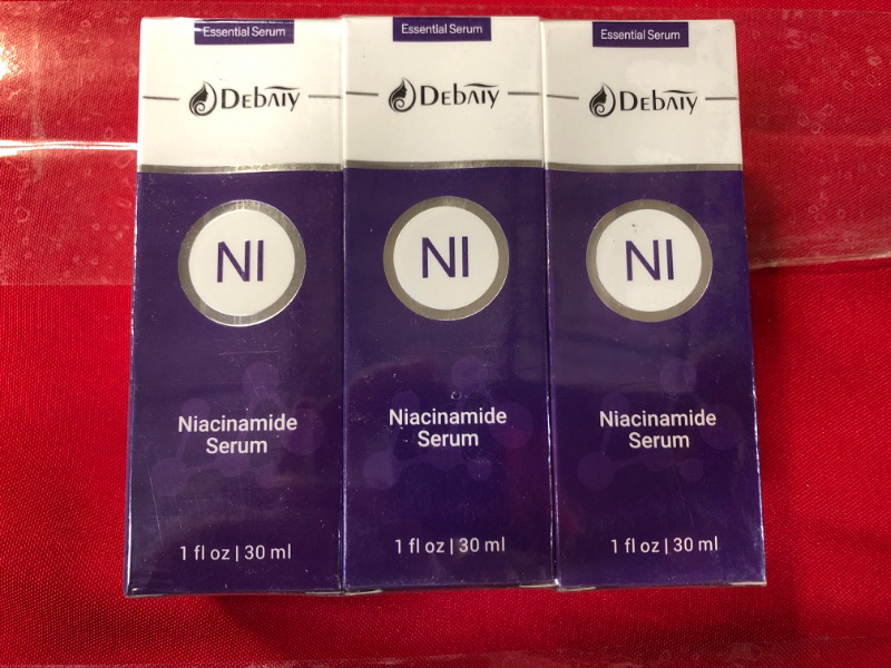 Photo 2 of 3 Pack Niacinamide Serum with Ceramide for Face Moisturizing Inhibits Melanin & Restore Skin Natural, Anti-Aging and Shrinks Pores (1Fl.Oz / 30ml)
