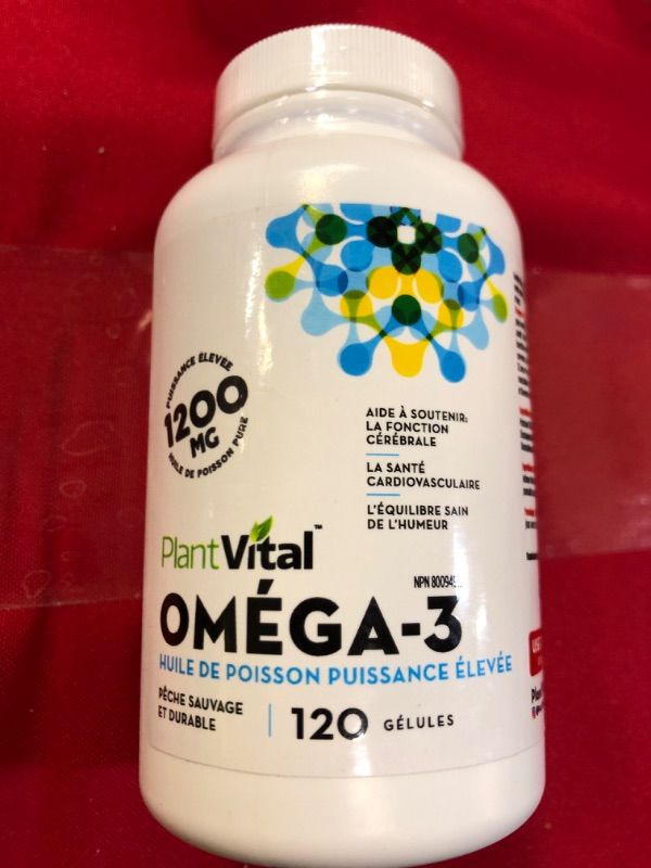 Photo 2 of 
Plantvital Omega 3 Capsules- Pure Norwegian Omega 3 Fish Oil Supplements - Triple Strength- No Fish Flavor- Molecularly Distilled- Cognitive, Joint, Eye,...