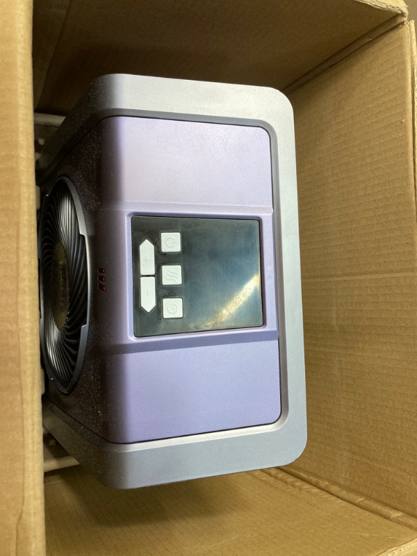 Photo 2 of HEATIT 1500W Electric Space Heaters with Thermostat Portable Indoor Auto Climate Control Fan Heater with Scented box VIOLET