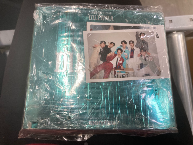 Photo 1 of ENHYPEN Dimension : Dilemma 1st Album Essential Version CD+52p PhotoBook+1p Mini Poster On Pack+2p PhotoCard+1p Top Loader+1p Sticker+Tracking Kpop Sealed
