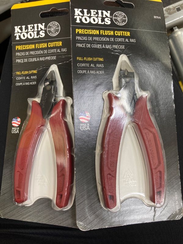 Photo 2 of 2 PACK! Diagonal Cutting Pliers, Flush Cutter, Lightweight, 5-Inch
