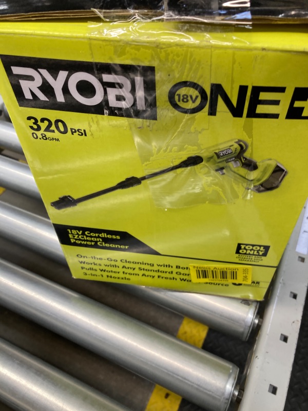 Photo 3 of ***PARTS ONLY**** RYOBI RY120350 ONE+ 18-Volt 320 PSI 0.8 GPM Cold Water Cordless Power Cleaner (Tool Only)