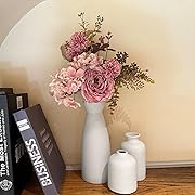 Photo 1 of  Ceramic Vase Set 3 for Home Decor,Boho Vase for living room decor,Flower Vase fot coffee table decor,shelf decor,house decor,farmhouse deco