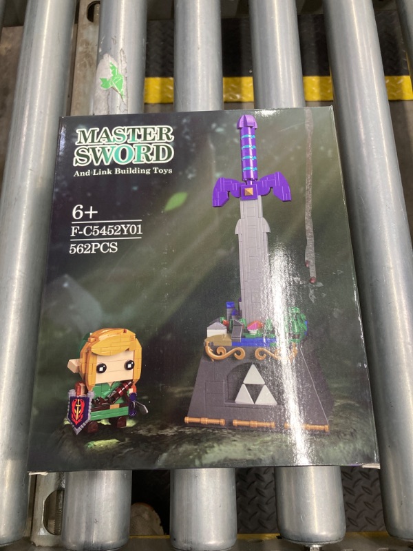Photo 1 of The Master Sword Building Kit with Link Action Figures Building Set, Micro Hyrule Building Blocks Set, Birthday Party Decorations Supplies, Compatible with Lego, Gifts for Fans Kids Adults (562 PCS)