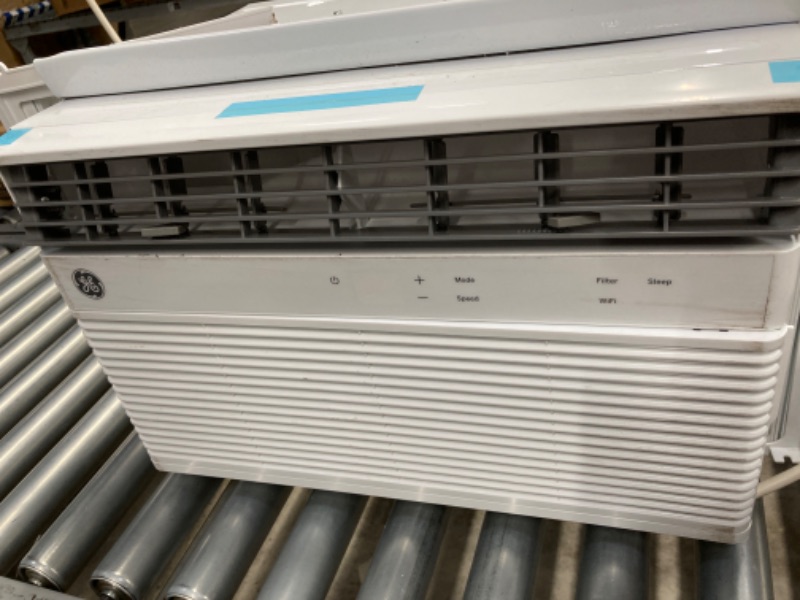 Photo 2 of ***FOR PARTS*** GE Window Air Conditioner 10000 BTU, Wi-Fi Enabled, Energy-Efficient Cooling for Medium Rooms, 10K BTU Window AC Unit with Easy Install Kit, 