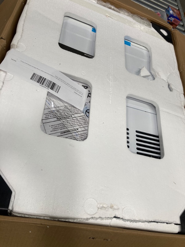 Photo 1 of GE Profile ClearView Window Air Conditioner Unit, 8,300 BTU, U-Shaped Adjustable Depth, Energy Efficient Cooling up to 350 sq ft., Ultra Quiet, SMART Home Capable, Includes Remote, White 8300 BTU Non-Inverter White