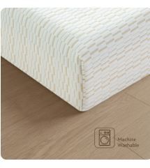 Photo 2 of MLILY 4 inch Queen Size Tri-Folding Memory Foam Mattress, Portable Guest Bed in a Box