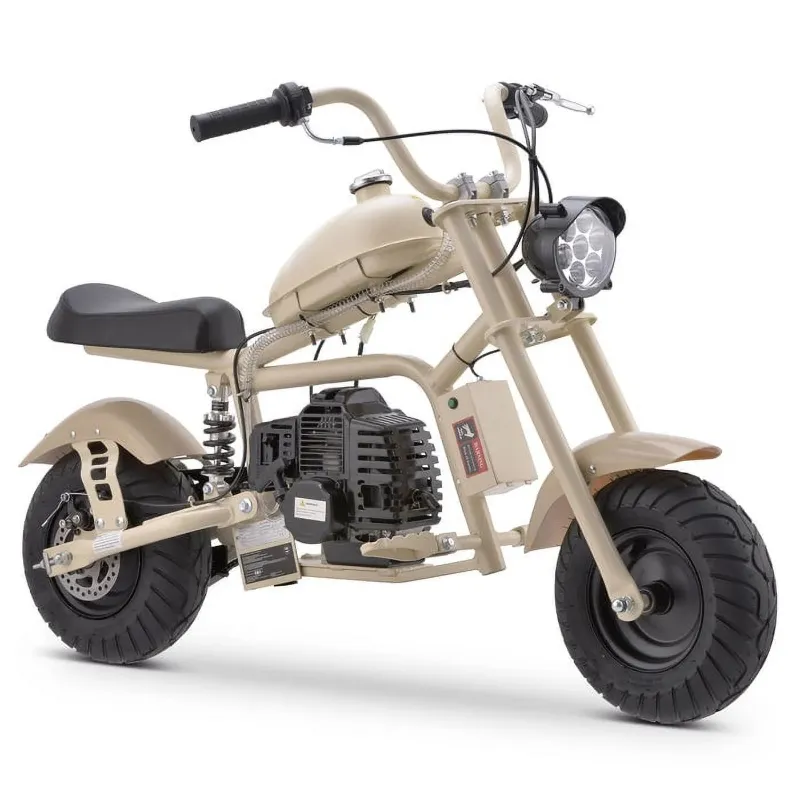 Photo 1 of ***(PARTS ONLY)***
HOVER HEART Gas Mini Chopper Bike, DB003 Model 49.4 CC 2-Stroke Dirt Bike with Rear Shock Absorber, Headlight, Metal Frame, Rear Disc Brakes, Max Load 165Lbs, Up to 20Mph, EPA Approved
