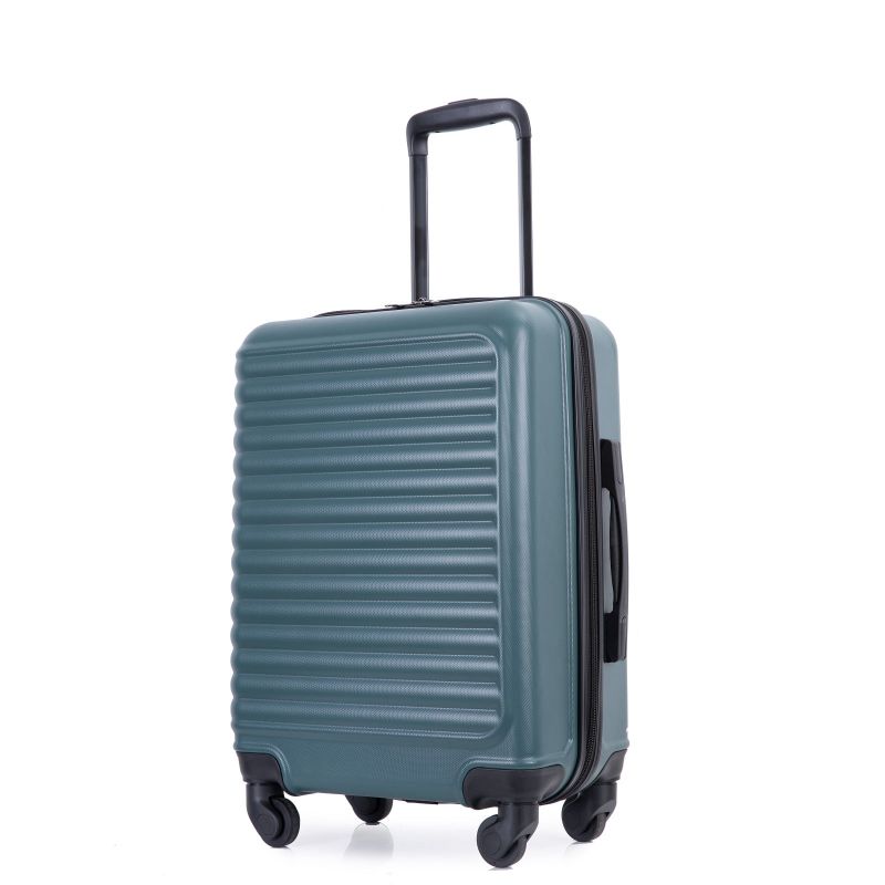 Photo 1 of Hardshell Carry on Luggage 20" Lightweight Hardside Suitcase with Spinner Wheels.(Green)
