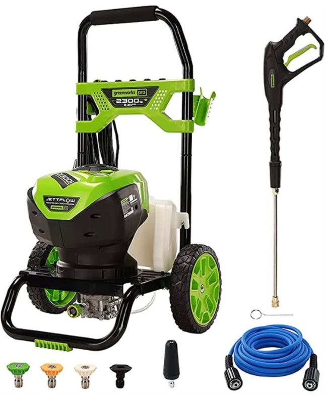 Photo 1 of Greenworks PRO 2300 PSI TruBrushless (2.3 GPM) Electric Pressure Washer (PWMA Certified)