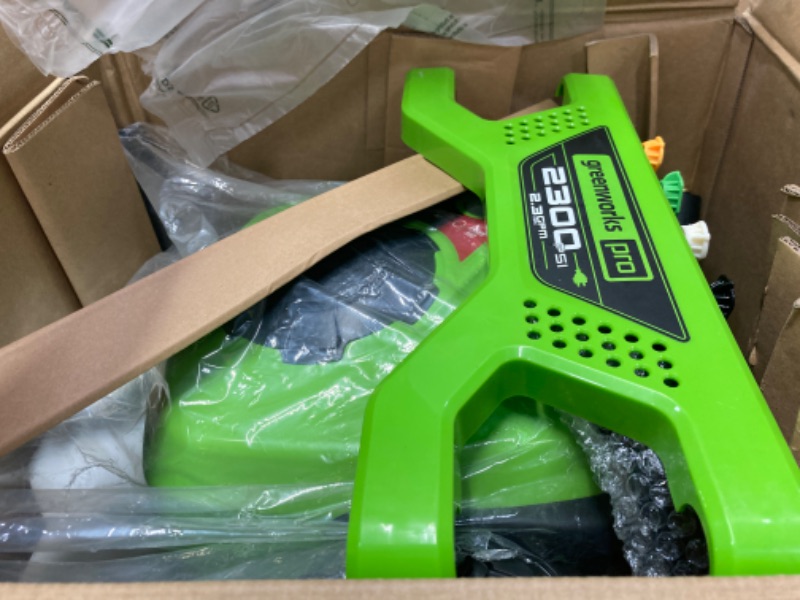 Photo 1 of Greenworks PRO 2300 PSI TruBrushless (2.3 GPM) Electric Pressure Washer (PWMA Certified)
