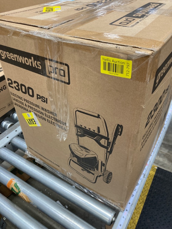 Photo 1 of Greenworks PRO 2300 PSI TruBrushless (2.3 GPM) Electric Pressure Washer (PWMA Certified)