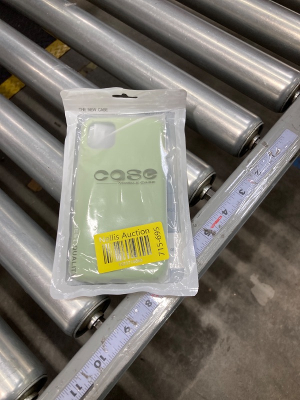 Photo 1 of OuXul iPhone 11 Case,iPhone 11 Liquid Silicone Gel Rubber Phone Case,Compatible with iPhone 11 Case Cover 6.1 Inch Full Body Slim Soft Microfiber Lining Protective Case (Matcha Green)