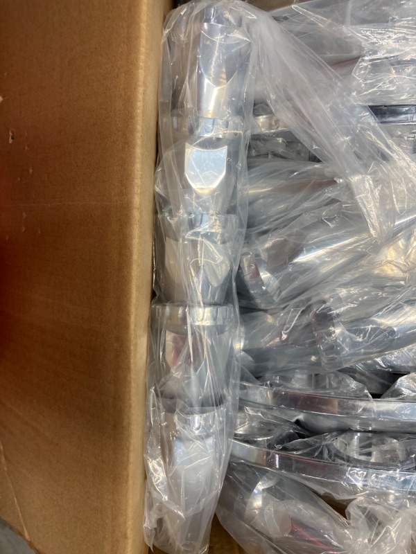 Photo 1 of LOSTAR 33mm Thread-on Nut Covers ABS Chrome Complete Axle Cover Kit for Semi Truck
