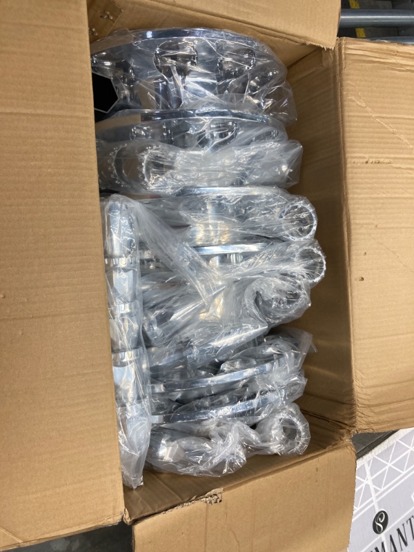Photo 1 of LOSTAR 33mm Thread-on Nut Covers ABS Chrome Complete Axle Cover Kit for Semi Truck