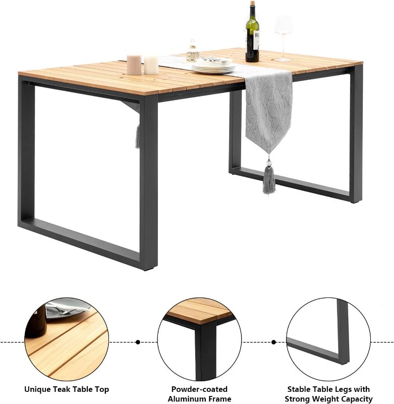 Photo 1 of  Teak Tabletop