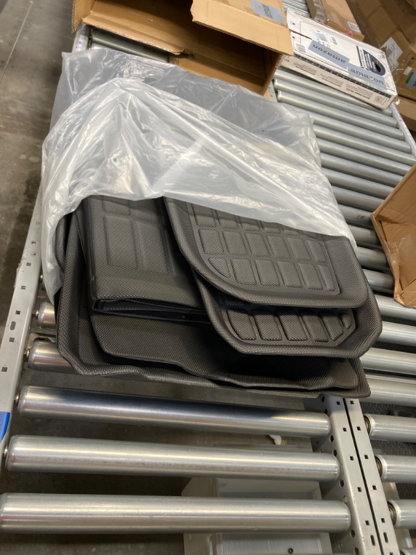 Photo 2 of Tesla Model Y Floor Mats 2024 2023 2022 20221,Tesla Model Y All Weather Floor Mats Liner,Tesla Model Y Trunk Mats Cargo Liner Vehicle,Tesla Model Y Accessories 2024 2023 2021-2023 2.for Model Y Floor Mats 6 PCS