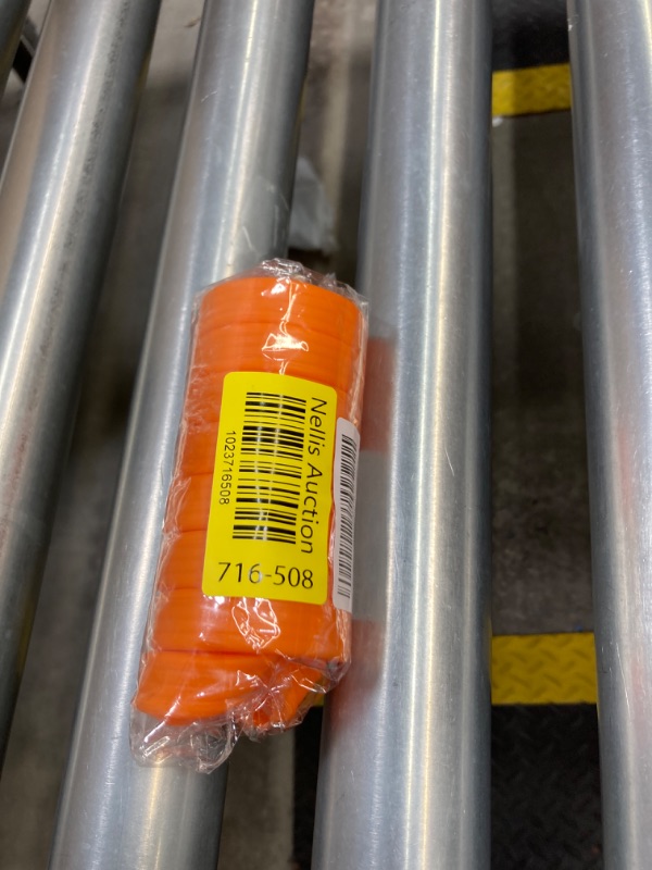 Photo 1 of 8 Pcs Luggage Compartment Wheel Protection Cover, Luggage Wheels Cover, Luggage Wheels Silent Protection Cover?orange?