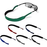 Photo 1 of [Length Upgrade] 6 Pack Neoprene Glasses and Sunglasses Strap, Anti Slip Sports Eyewear Retainer Holder Strap (Multicolor-6pcs)